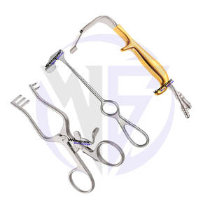 เครื่องมือทางการแพทย์เครื่องมือดึงกลับสำหรับการผ่าตัดชุดทอง3ชิ้นเครื่องมือแบบแมนนวลทำจากสเตนเลส - Product Image 6