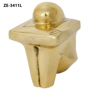 Estatua de Animal Metálica Hecha a Mano, Decoración de Lujo Contemporánea, Regalo Moderno, Escultura Pulida, Zahid Exports, Mayorista - Product Image 1