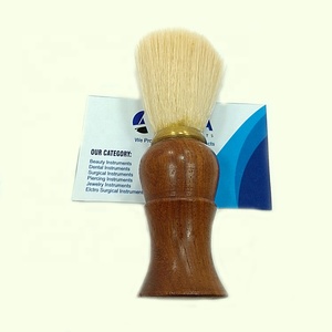 Brocha de afeitar para Barba para hombre, gran oferta, mango de madera ergonómico con cerdas naturales para una experiencia de aseo de lujo para uso doméstico - Product Image 2