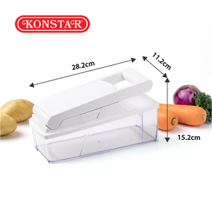 Manual <b>Vegetable</b> Dicer Chopper Multifunctional Food Slicer Cutter <b>Vegetable</b> <b>Shredder</b> for Home Cooking Prep - Product Image 2