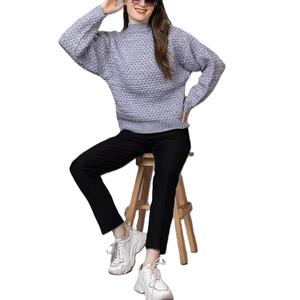 Designer célèbre marque de vêtements en gros mode de haute qualité tricot pull à col rond femmes du Bangladesh pull de Noël - Product Image 6