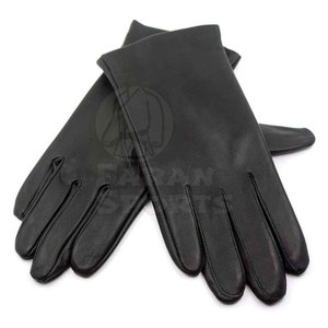 Gants en cuir imperméables à doigts entiers pour hommes avec technologie d'écran tactile Accessoires de mode d'hiver - Product Image 3