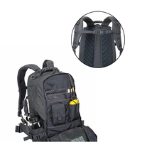 Vente en gros de sacs à dos personnalisés, sports de plein air, randonnée, sacs de survie étanches, sacs à dos tactiques de chasse noirs Service OEM