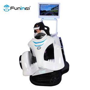 2026 NEW STOCK FuninVR <b>Other</b> <b>Amusement</b> <b>Park</b> Leswing Happy Lebar Kids Racing Car Kiddie <b>Ride</b> Vr Game Racing Wheel Machine - Product Image 1
