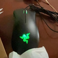 Compatible con DeathAdder Essential Design RGB, Ratón para Juegos con Cable, 6400 DPI, Ergonómico, Óptico, 5 Botones, para PC y Portátil