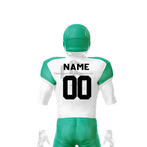Custom Team American Football Uniform Kit Sports Jerseys Anti-Bacterial Quick Dry Polyester Front Jersey Pant Set League <b>Matches</b> - Product Image 5