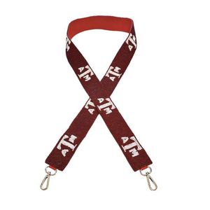 Cinturones Hechos a Mano con Cuentas y Bordado de Estrella, Diseño de Semillas, Longitud Personalizada, Correas de Guitarra, Colores Marrón y Blanco, Accesorios de Moda - Product Image 1