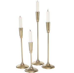 New Decorative Metal <b>Taper</b> <b>Candle</b> Holder for Tabletop Christmas Lighting Decoration Black Finished <b>Candle</b> <b>Tapers</b> - Product Image 2