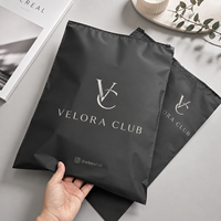 Sacs à fermeture éclair en PE imprimés sur mesure, emballage écologique mat givré pour chaussettes, sous-vêtements, pantalons, t-shirts