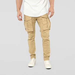 2025 nouveaux hommes taille haute décontracté Cargo pantalon léger automne pantalons de survêtement séchage rapide tissu foncé lavage Camo multi-poches - Product Image 1