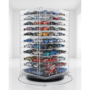 Vitrine en acrylique personnalisée Artfulcosmos, surface polie transparente, montage facile, orientation verticale ou horizontale, support de bureau autonome - Product Image 4