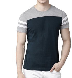T-shirt de luxe pour homme en coton premium à col rond, vêtement décontracté, logo personnalisé, OEM ODM, faible MOQ - Product Image 1