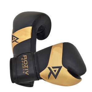 Gants de boxe en cuir unisexes de haute qualité, ajustables, à lacets, avec logo personnalisé, pour l'entraînement, antidérapants, anti-UV, vente en gros - Product Image 1
