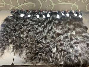 Extensions de Cheveux Humains Remy du Temple Indien du Sud, 20 Pouces, 10 à 40 Pouces, Faisceaux de Tissage - Product Image 3