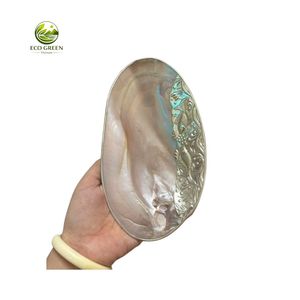 Assiette de service ovale en nacre naturelle polie, personnalisée, en gros, pour rangement de luxe, décoration de mariage, clés et bijoux - Product Image 3