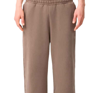 Pantalon de sport décontracté pour hommes respirant 350Gsm toile épaisse personnalisée pantalons de survêtement grande taille jambe droite Jogging confortable polaire - Product Image 5