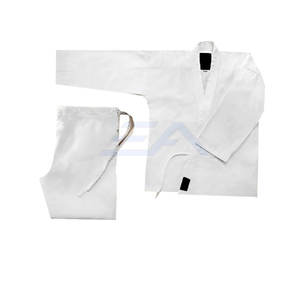 Uniformes de Karate de Alta Calidad con Logotipo Personalizado en la Parte Delantera, 100% Algodón Transpirable, Ropa de Artes Marciales en Venta - Product Image 4