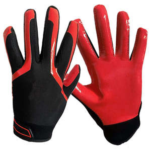 Gants de football à adhérence améliorée, ajustement confortable et flexible, pour l'entraînement et les matchs des jeunes et des adultes - Product Image 1