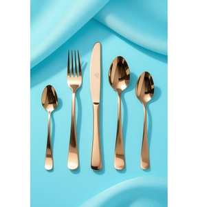 Ensemble de couverts en acier inoxydable finition argentée élégant, durable et poli à la perfection pour les maisons modernes et les repas de luxe - Product Image 4