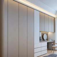 Armoires en bois modernes sur mesure avec bureaux et bibliothèques pour la chambre à coucher, meubles pour la maison, l'hôtel, la villa