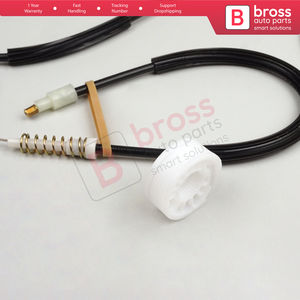 BWR1212 Kit de reparación de regulador de ventana delantero derecho para 5 Series E60 E61 2003-2010 4/5 puerta 51337184384 Bross Auto Parts - Product Image 6