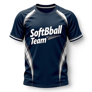 Camisetas de softbol de fútbol de baloncesto de pesca sublimadas personalizadas para hombres 100% cómodo cuello redondo transpirable apto para ropa deportiva - Product Image 4