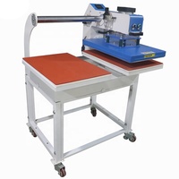 Presse à Chaud Pneumatique Double Station Haute Pression 40*60cm Automatique pour Sublimation de T-shirts