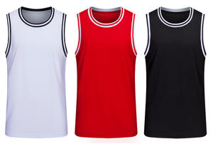 Maillot de basket-ball pour homme en polyester de qualité respirant et à séchage rapide, personnalisé, tendance - Product Image 5