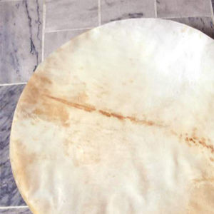 ปากีสถานทำกลองผิวขายส่งราคาหัวกลองหัวกลองหนังแกะทำจากหนังแพะ18 "ผิวหนัง bodhran - Product Image 4