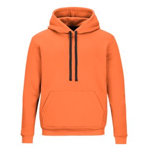 Sweat à capuche unisexe personnalisé avec logo sur le devant, en mélange de coton et de polaire, surdimensionné, respirant, 310g, vente en gros - Product Image 3