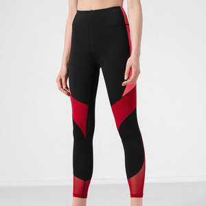 Leggings de yoga taille haute pour femmes, séchage rapide, sans couture, respirant, en spandex, pantalon de sport, motif uni, collants de fitness, service OEM - Product Image 3