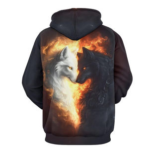 Vente en gros Prix confortable Séchage rapide Streetwear Impression numérique Basics Sweat à capuche pour hommes Design professionnel Sweat à capuche pour hommes - Product Image 3