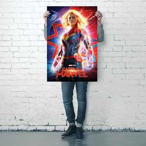 Póster de Capitana Marvel: Más Alto, Más Lejos, Más Rápido, Impresión Digital para Decoración Educativa - Product Image 4