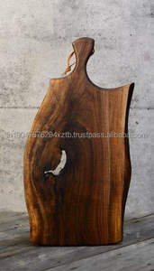 Tabla de Cortar Rectangular de Madera de Acacia Ecológica Hecha a Mano de Alta Calidad KALATRI, Apta para Lavavajillas, Grosor Personalizado, para Cocina - Product Image 4