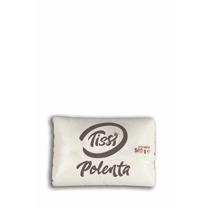 Polenta Bianca Tissi 500g, Prodotta con Mais, Confezione da 12 Pezzi in Sacchetti, Modello 0701459 AL.CA. FOOD SRL - Product Image 1