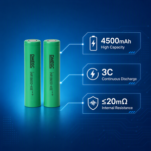 DMEGC INR21700-45E 4500mAh 3C 高容量锂离子电池，适用于电动自行车和电动滑板车 - Product Image 2