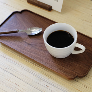 Bandeja de madera de acacia de diseño rústico al mejor precio, organizador de madera para servir comida, Decoración de mesa de exhibición, precio barato de Vietnam - Product Image 2