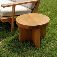Tables d'extérieur Meubles Table basse Table d'appoint en bois de teck-Chintya