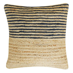 Nuevo precio de fábrica, fundas de almohada de yute hechas a mano indias, Fundas de cojín tejidas para la vida en el hogar - Product Image 3