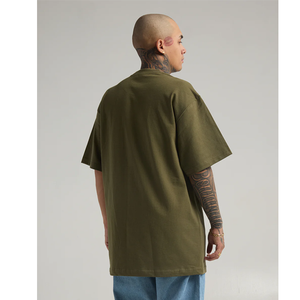 High Quality Lightweight Cotton <b>T</b>-<b>Shirt</b> for <b>Men</b> 100% Cotton Short Sleeve Summer White <b>Ringer</b> Regular Fit Heavyweight Formal - Product Image 2