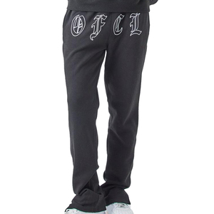 ชุดวอร์มแบบสวมหัวผ้าฟลีซผ้าฝ้ายโอเวอร์ไซส์สำหรับผู้ชายเสื้อมีฮู้ดพิมพ์ลายพัฟโลโก้ตามสั่ง2025 - Product Image 2