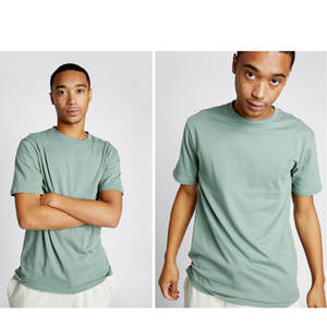 Lane Seven surdimensionné unisexe coton lourd t-shirt col rond surdimensionné coton t-shirts unisexe gris chiné à manches courtes t-shirts - Product Image 3