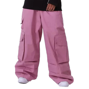 2025 OEM haute qualité unisexe chauffant coupe-vent grande taille Ski Snowboard pantalon imperméable respirant hiver Ski pantalon industrie virale - Product Image 2