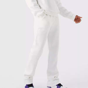 ชุดเซ็ตเสื้อฮู้ดดี้ผู้ชายแบบสวมหัว ระบายอากาศได้ดี รุ่นเฮฟวี่เวท ปี 2025 พร้อมกางเกงจ็อกเกอร์ทรงบาน ผ้าฝ้าย 100% ลายพิมพ์สตรีทแวร์สำหรับฤดูหนาว - Product Image 4