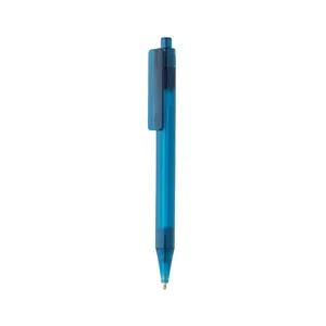 Penna Promozionale X8 Trasparente in GRS RPET, Gadget Sostenibile - Product Image 3