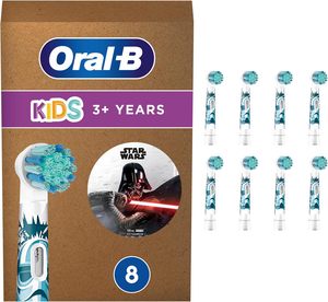 Têtes de brosse à dents électrique Oral-B Kids, pour enfants à partir de 3 ans, poils extra souples, Star Wa rs, lot de 8 - Product Image 4