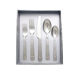 Lot de 5 couverts en acier inoxydable les plus vendus avec polissage brillant et plaqué argent au prix de gros - Product Image 2