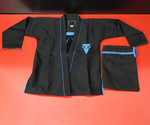 Meilleur vente en gros Vêtements de sport respirants unisexe de karaté MMA Hauts d'arts martiaux Couleur personnalisée pour les artistes martiaux - Product Image 5