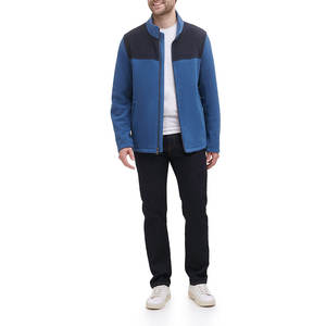 Veste polaire Sherpa pour hommes de haute qualité impression de logo personnalisé col montant hiver nouveau Design Style High Street - Product Image 4