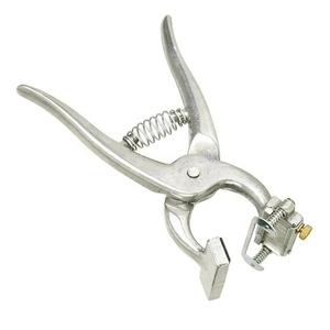 Pince à tatouer rotative en acier inoxydable, 4 chaînes, réutilisable, durable, réglable, instrument vétérinaire pour bovins, moutons, vaches, taureaux, animaux - Product Image 6